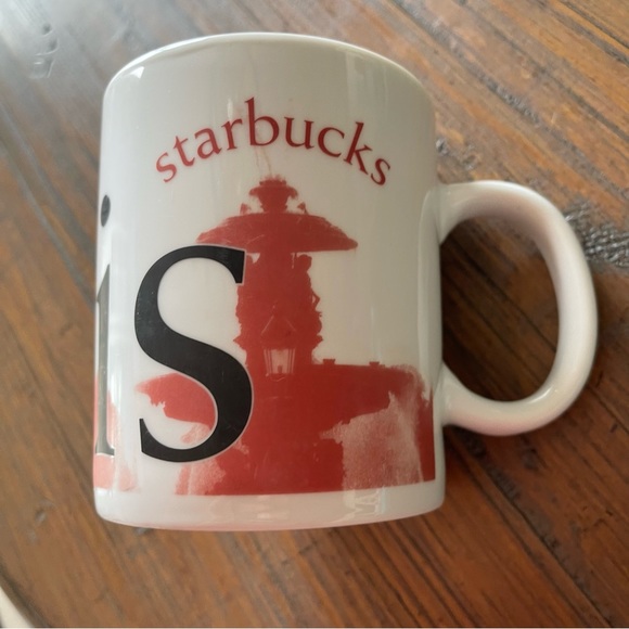 Starbucks 16oz Paris City Mug collector series ceramic coffee mug - Picture 5 of 15